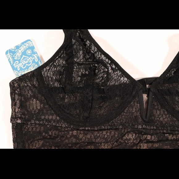 NWT free people Tameeka bra black - Picture 4 of 11